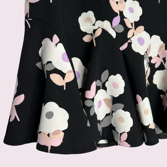 Kate Spade - Skirt The Rules Floral Midi Skirt - Size 6 - Picture 6 of 13